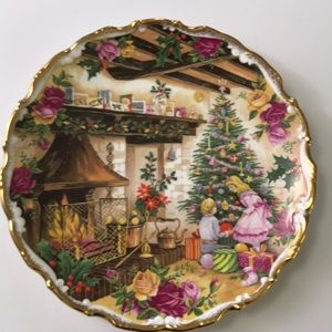 Vintage Royal Albert Christmas Joy plate